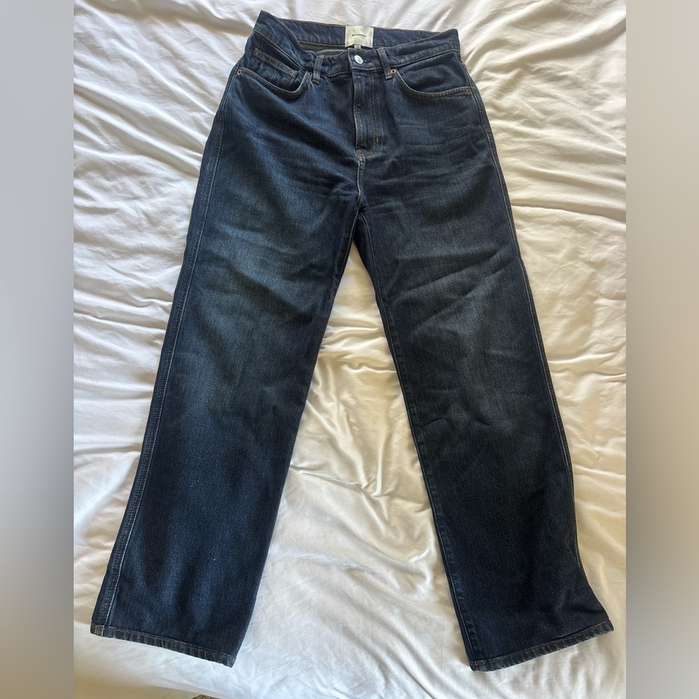 REFORMATION VAL MID RISE STRAIGHT JEANS - Picture 8 of 9